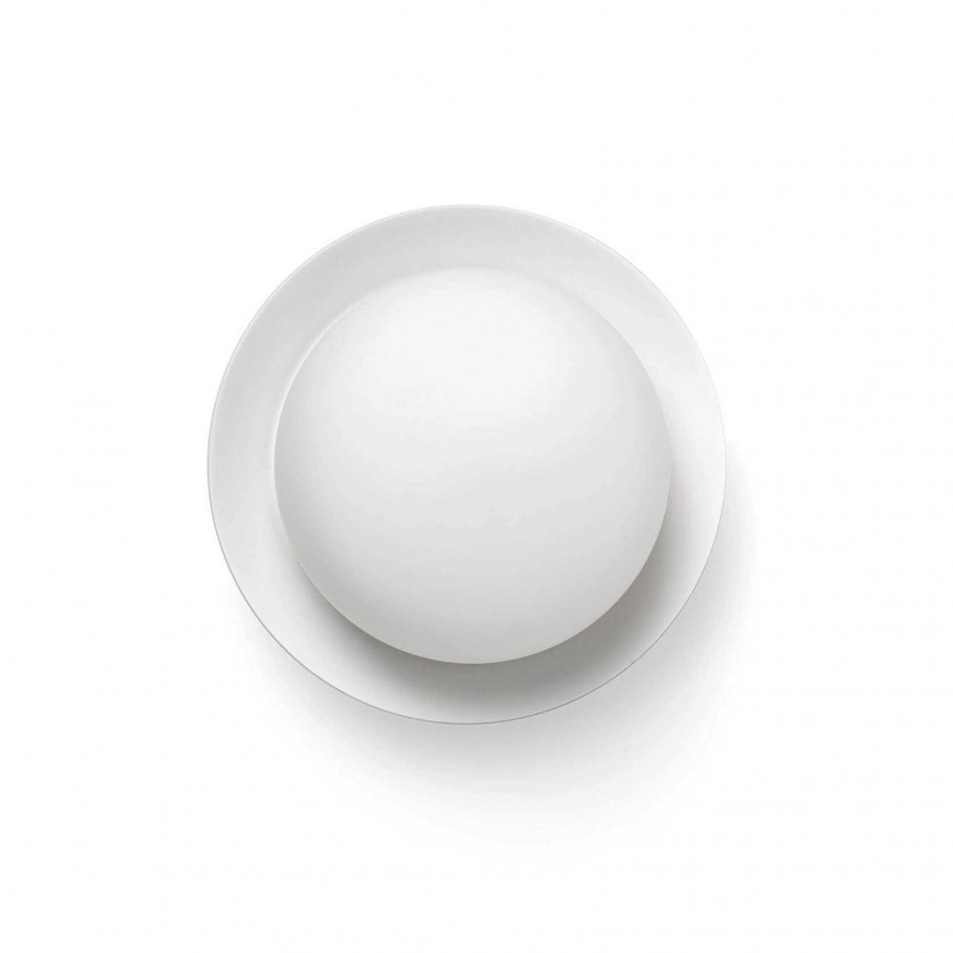 Mini Aplica LED de perete / tavan design modern IP44 MAY White