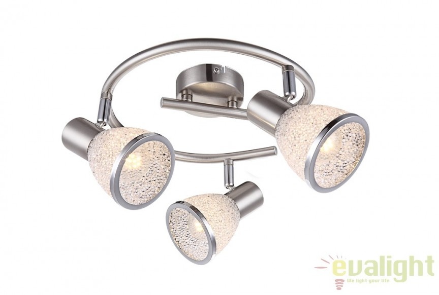 Plafoniera moderna cu iluminat LED, diam. 25cm, Rachel 56041-3 GL