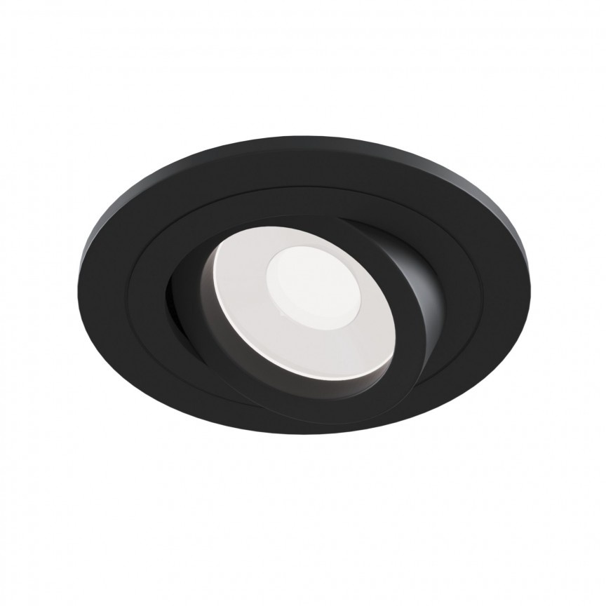 Spot directionabil, incastrabil pentru tavan fals, Atom negru MY-DL023-2-01B