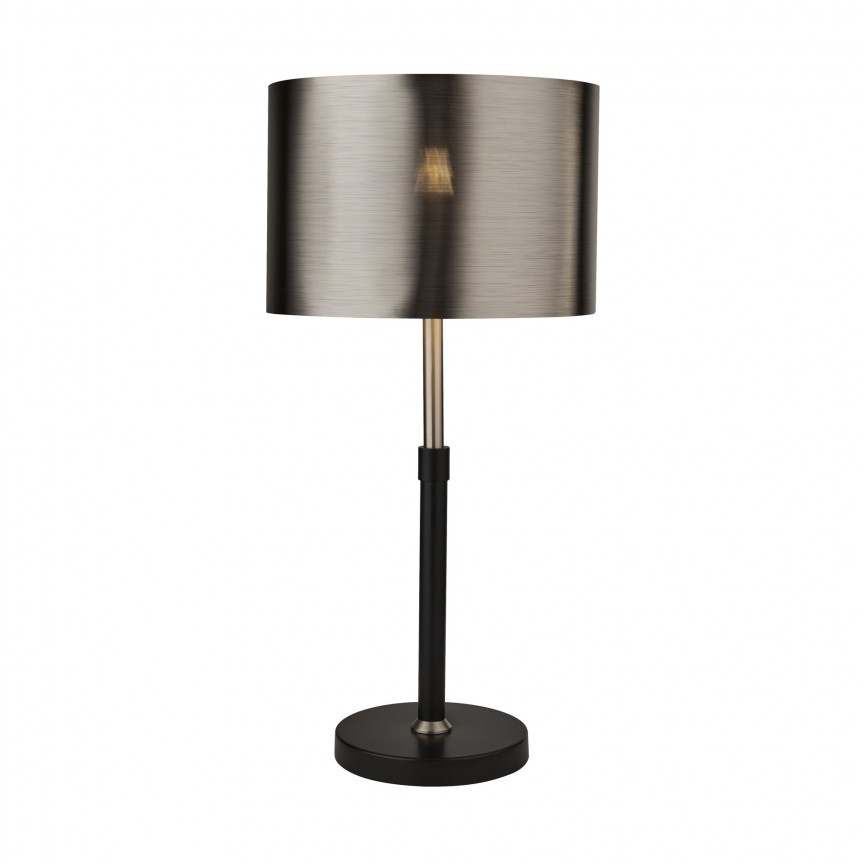 Veioza, Lampa de masa Black And Chrome EU3877BK SRT