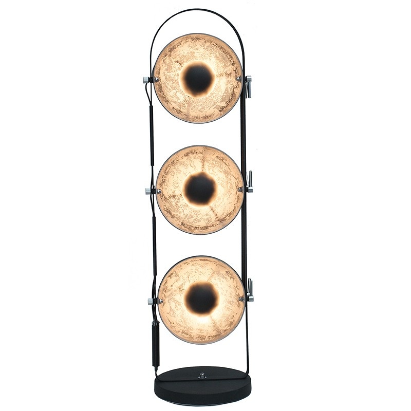 Lampa de podea design retro Studio negru/ argintiu A-37470 VC