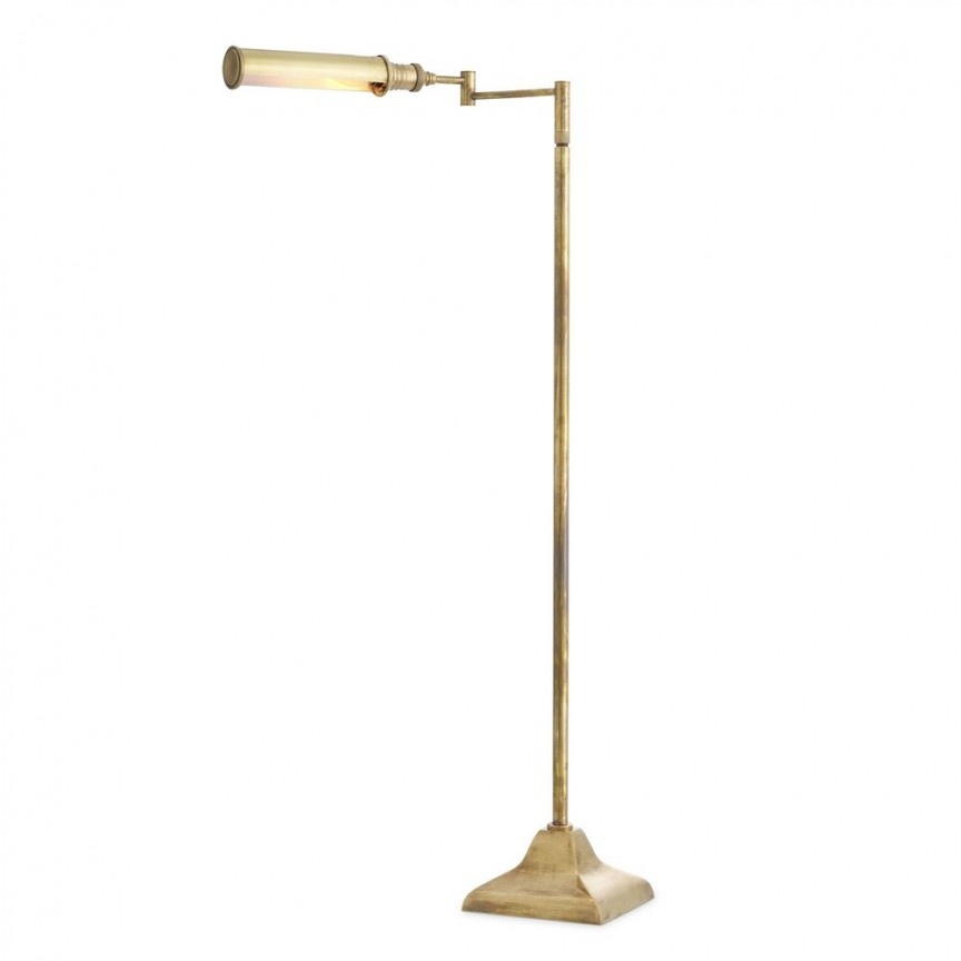 Lampa de podea LUX Kingston, alama vintage 115255 HZ