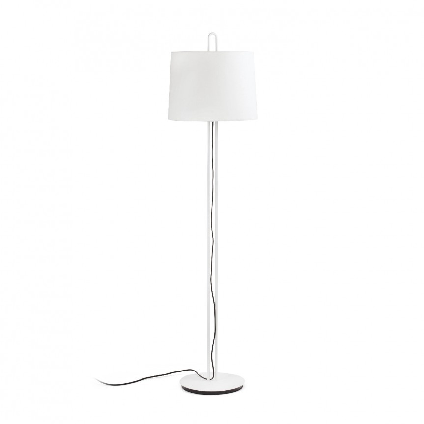 Lampadar / Lampa de podea moderna design elegant MONTREAL alb/bej