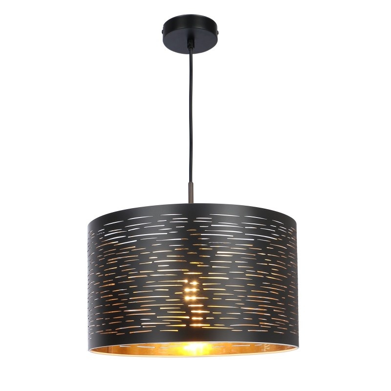 Lustra design modern TUNNO negru, auriu 15342 GL