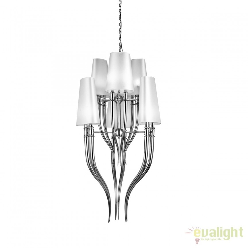 Lustra eleganta design LUX ultra-modern DIABLO 3+3 WHITE
