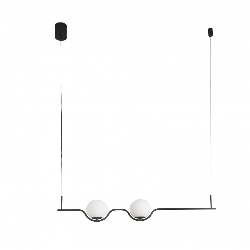 Lustra LED suspendata design modern LE VITA LED Black 29696