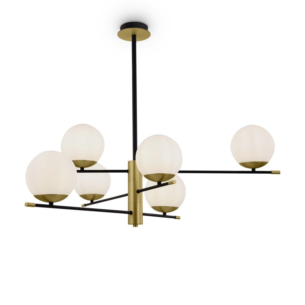 Lustra moderna cu 6 surse de lumina Nostalgia MY-MOD048PL-06G