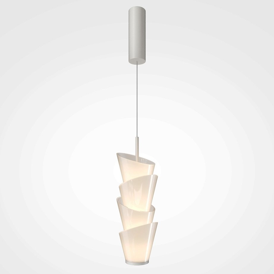 Lustra Suspendata LED, Alb, Seoul