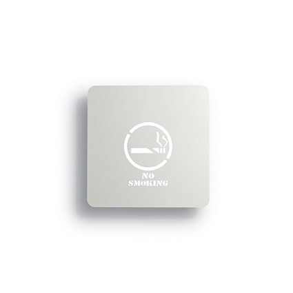 Aplica cu semn de informare -fumat interzis- iluminat LED, SIGN AP80 NO SMOKING 104393