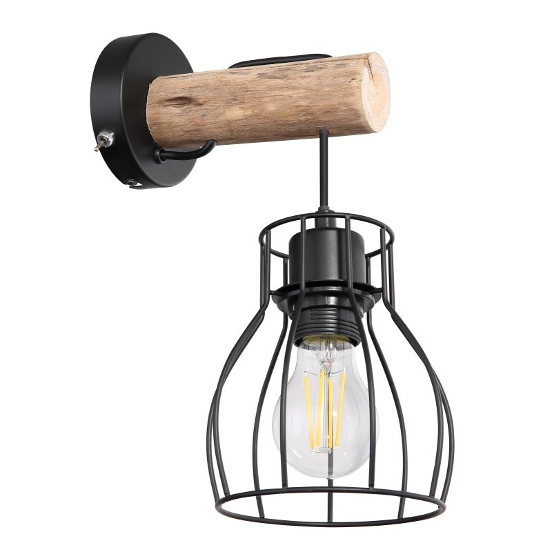 Aplica de perete stil natural minimalist MINA natur