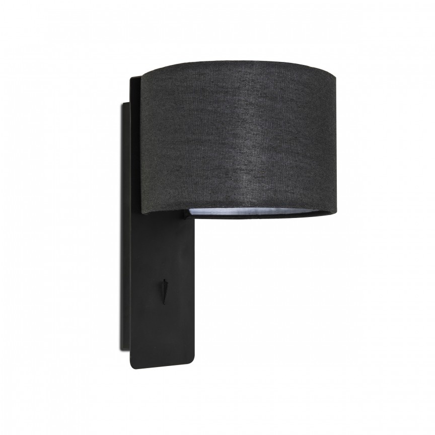 Aplica moderna FOLD Black 64303