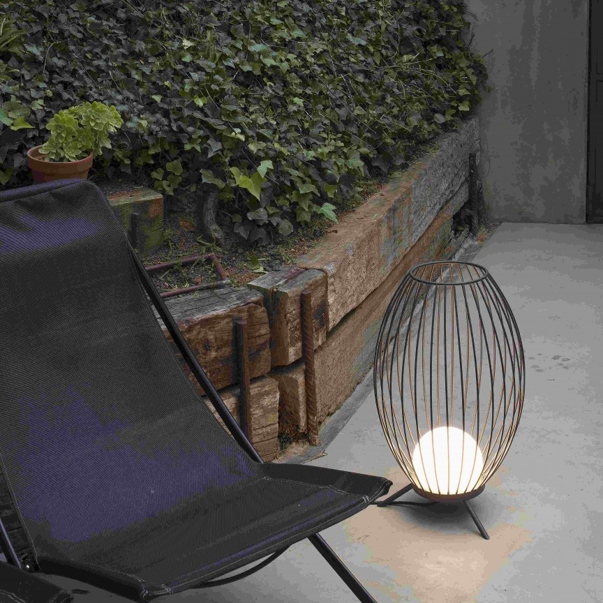 Lampa de podea LED iluminat exterior decorativ IP65 CAGE