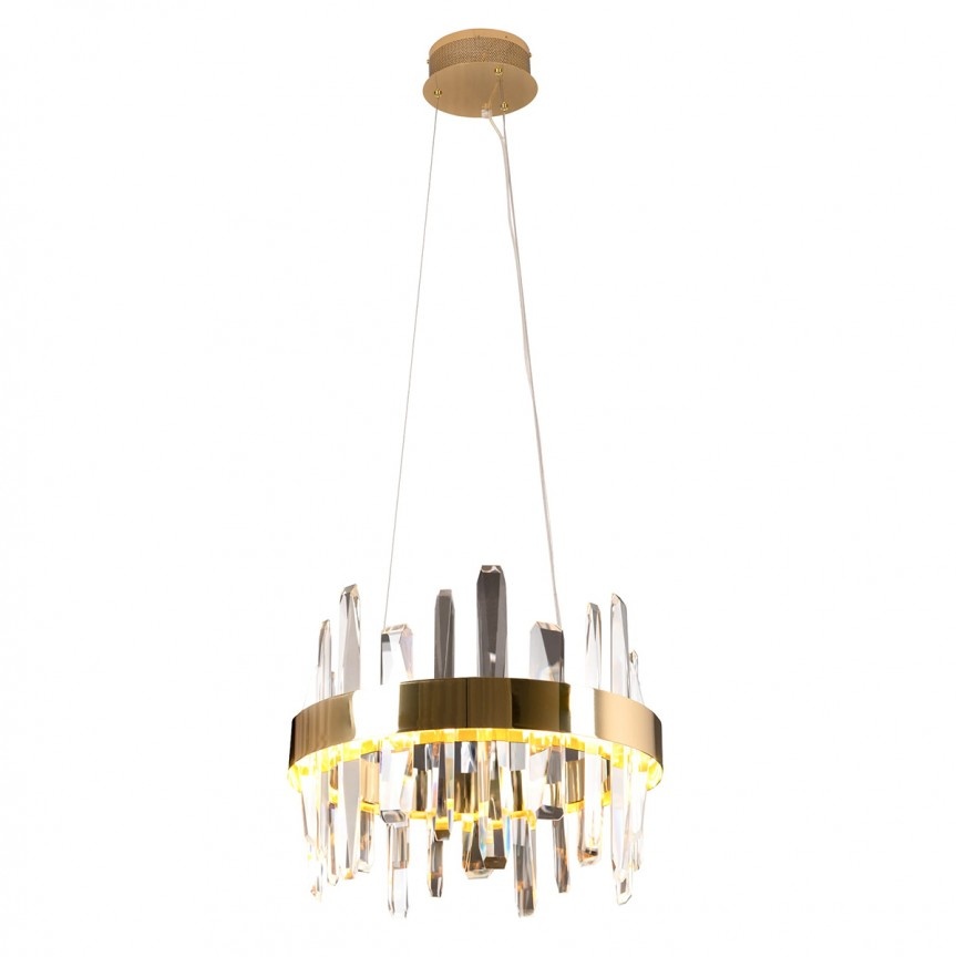 Lustra LED eleganta design modern PRINCE, diametru 40cm P0420 MX