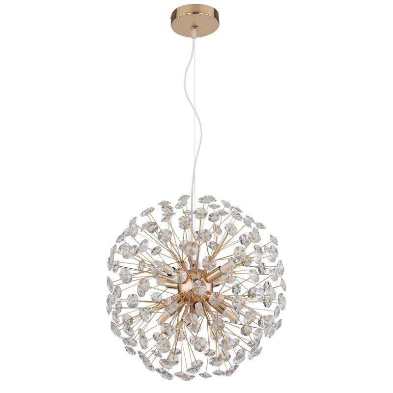 Lustra suspendata design elegant KATRINA 40cm auriu 64135H1 GL