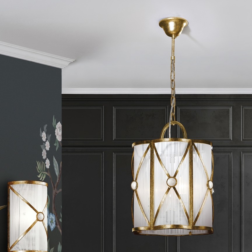 Lustra suspendata design retro decorativ Esparta