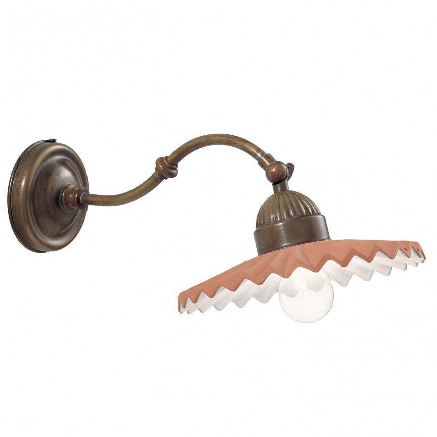 Aplica design rustic realizata manual Terrecotte 063.18.OC