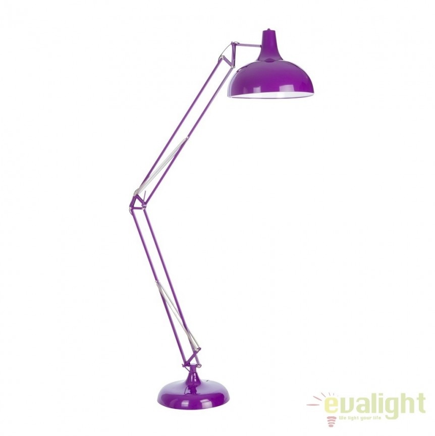 Lampadar, lampa de podea moderna, GIANT Violet MUNO Design