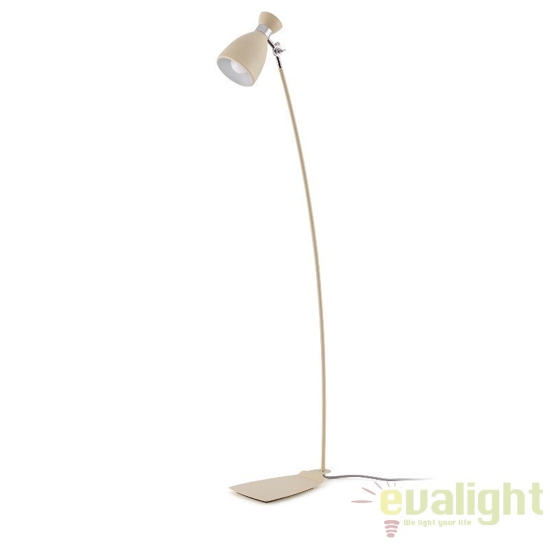 Lampadar / lampa de podea vintage bej H-125 cm, Retro 20019