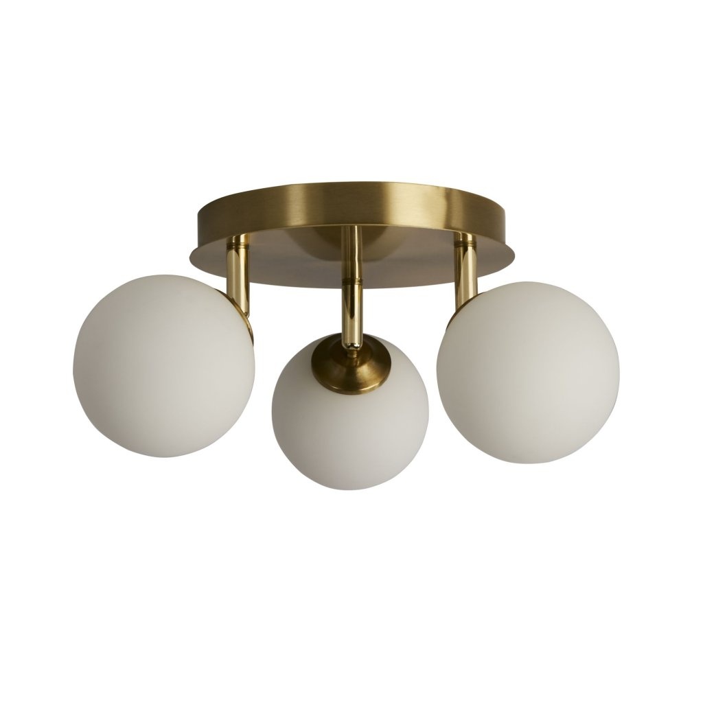 Lustra aplicata cu 3 surse de lumina Crosby