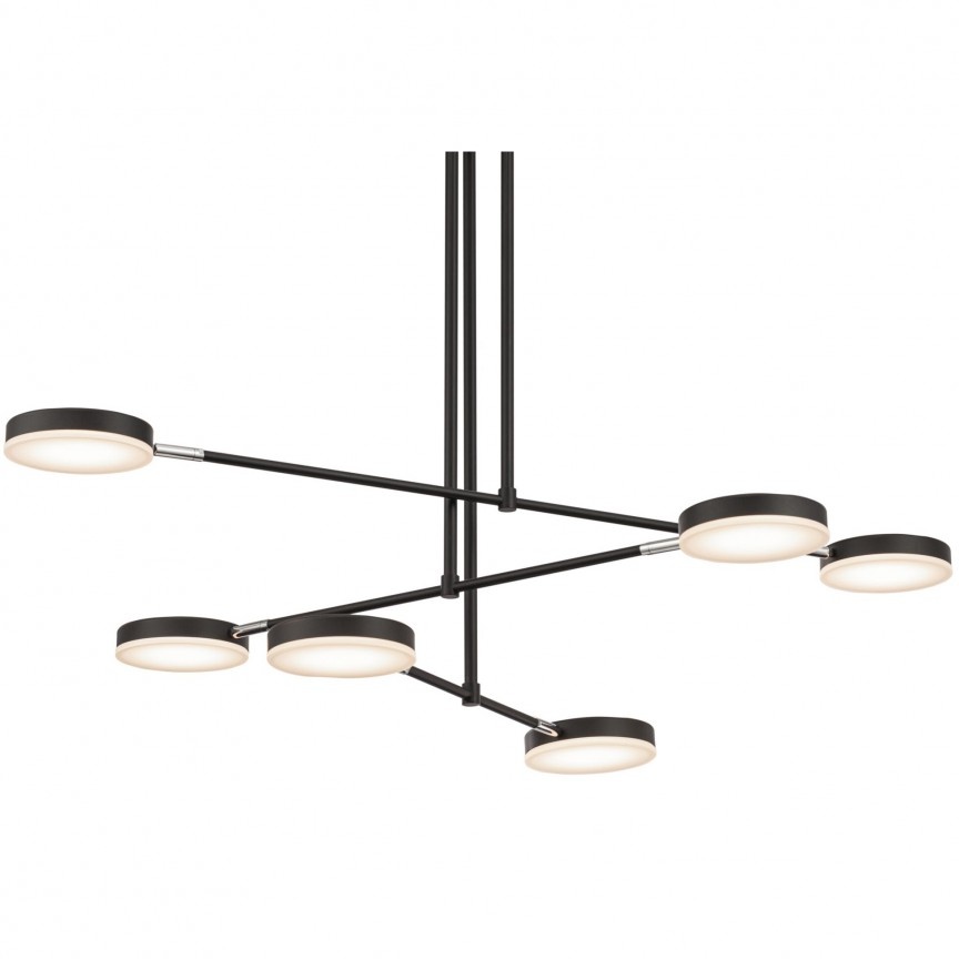 Lustra LED design tehnic Fad negru MYMOD070PL-L38B3K