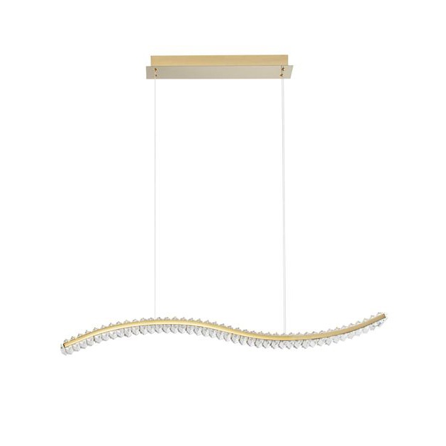Lustra LED suspendata cristal design elegant AURELIA 40W