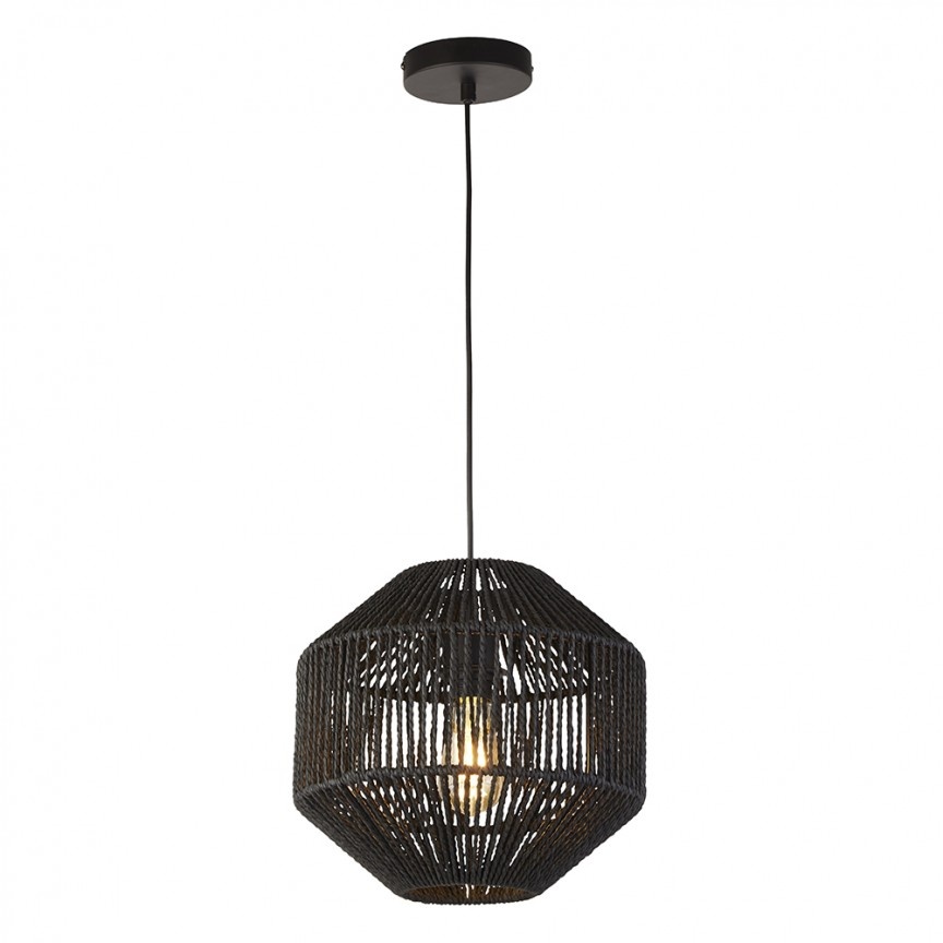 Lustra / Pendul moden Wicker 11203-1BK SRT