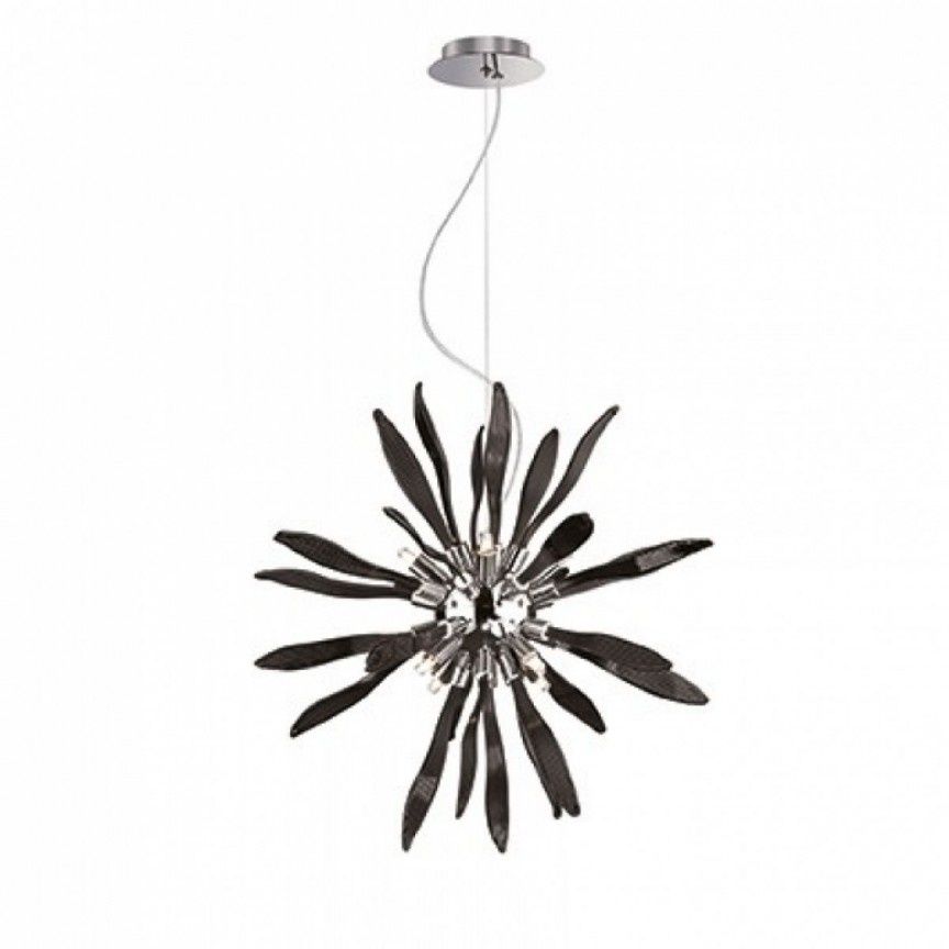 Lustra, Pendul modern diametru 75cm CORALLO SP12 NERO 86613