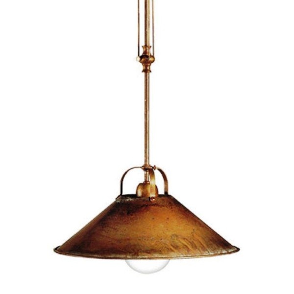 Lustra, Pendul rustic fabricat manual diam. 35cm La Cascina 204.11