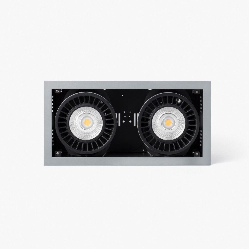 Spot LED incastrabil COLIN-2 Grey recessed 48-72W 4000K 20°