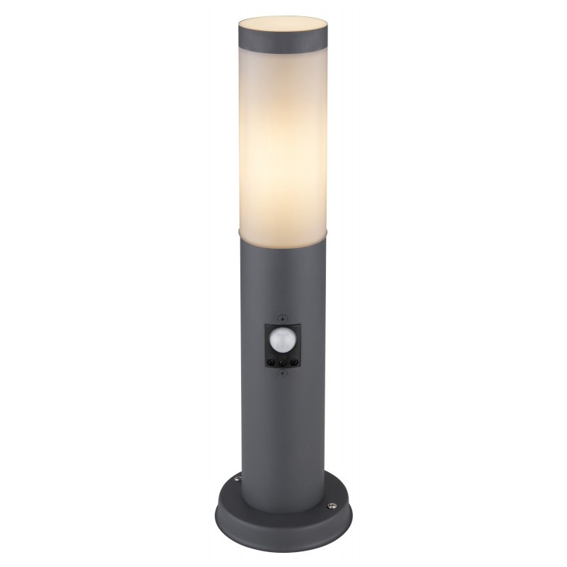 Stalp, lampa pentru exterior design modern cu senzor de miscare, IP44 BOSTON antracit 3158AS GL