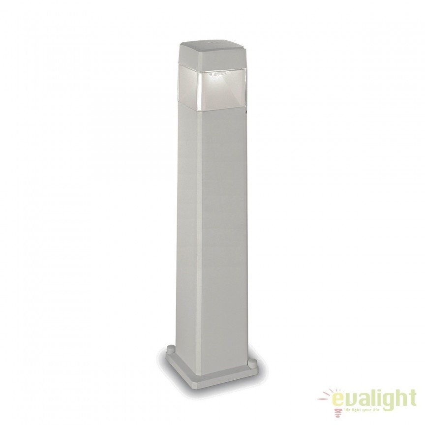 Stalp LED iluminat exterior design modern ELISA PT1 NERO