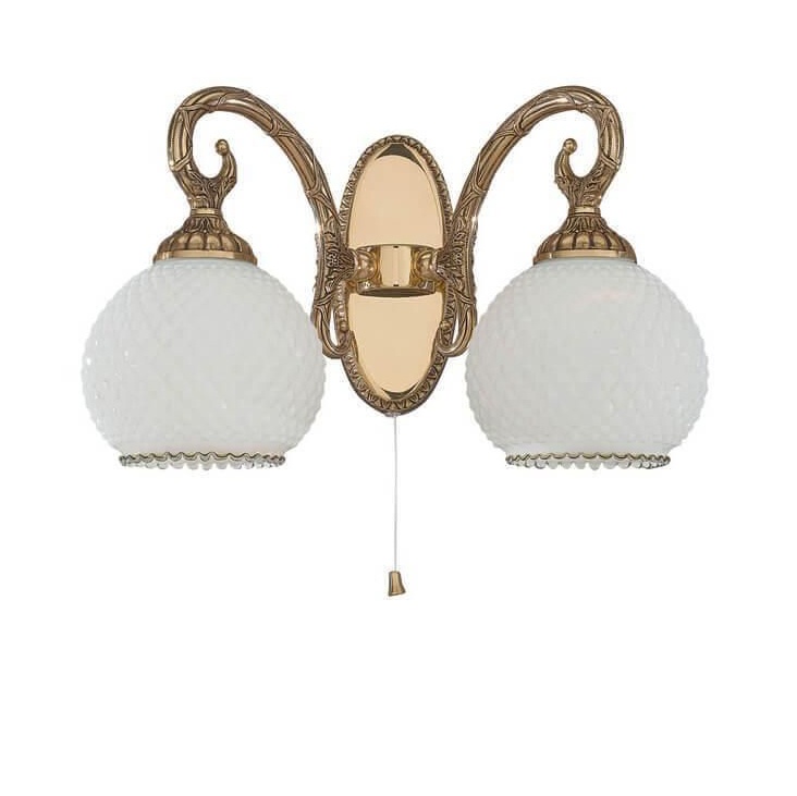 Aplica de perete clasica cu 2 brate design italian 8500