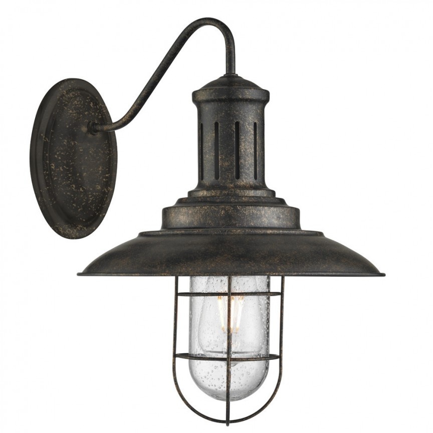 Aplica de perete DESIGN Industrial Style Fisherman Black Gold 6503BG SRT