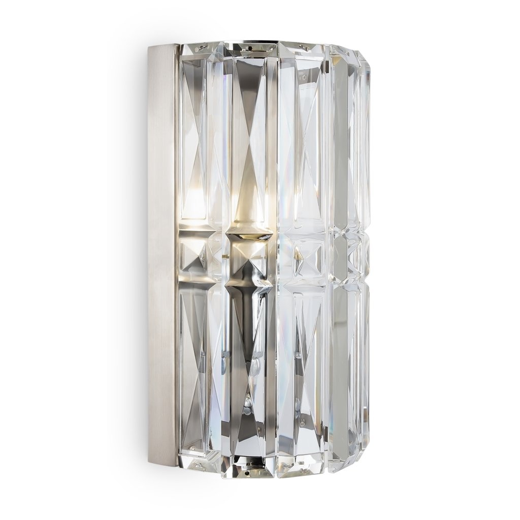 Aplica de perete design neoclasic Facet crom