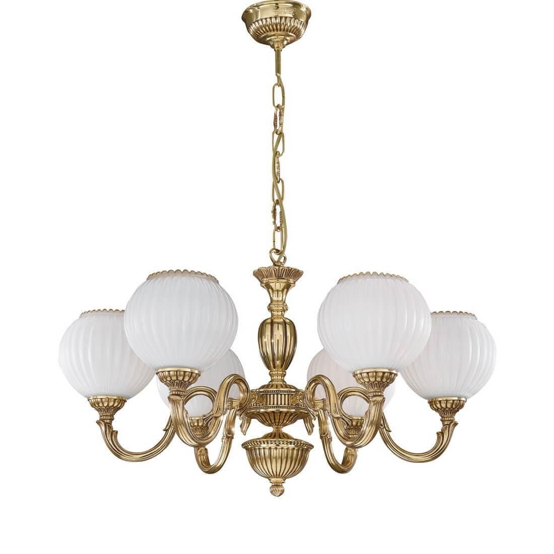 Candelabru din alama cu 6 brate design italian 9350
