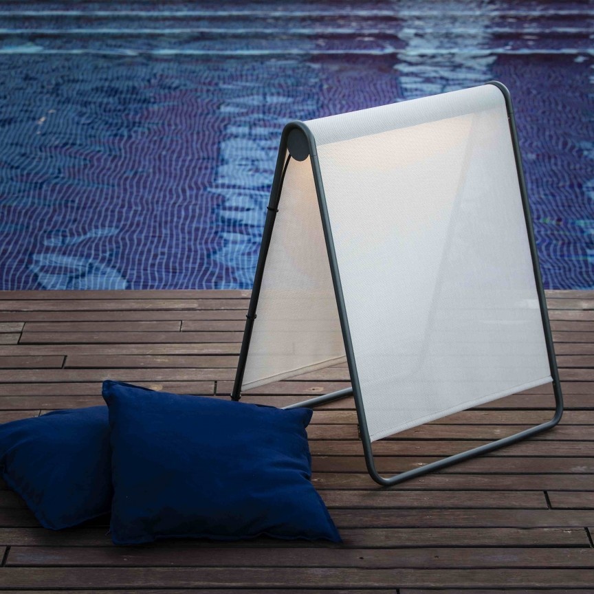 Lampa de podea LED iluminat exterior decorativ IP65 CADAQUES GRI