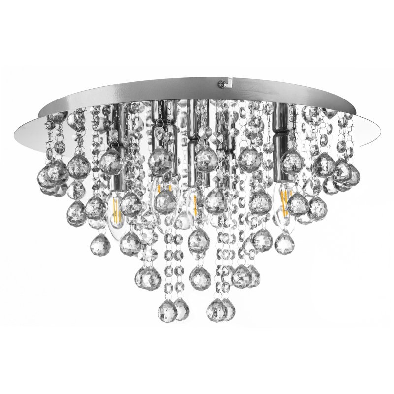 Lustra aplicata design elegant London 46cm, crom 63040506 GL