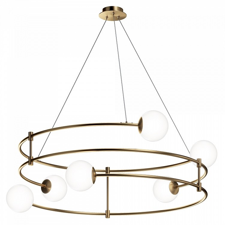 Lustra design ultramodern minimalist Balance 6L auriu