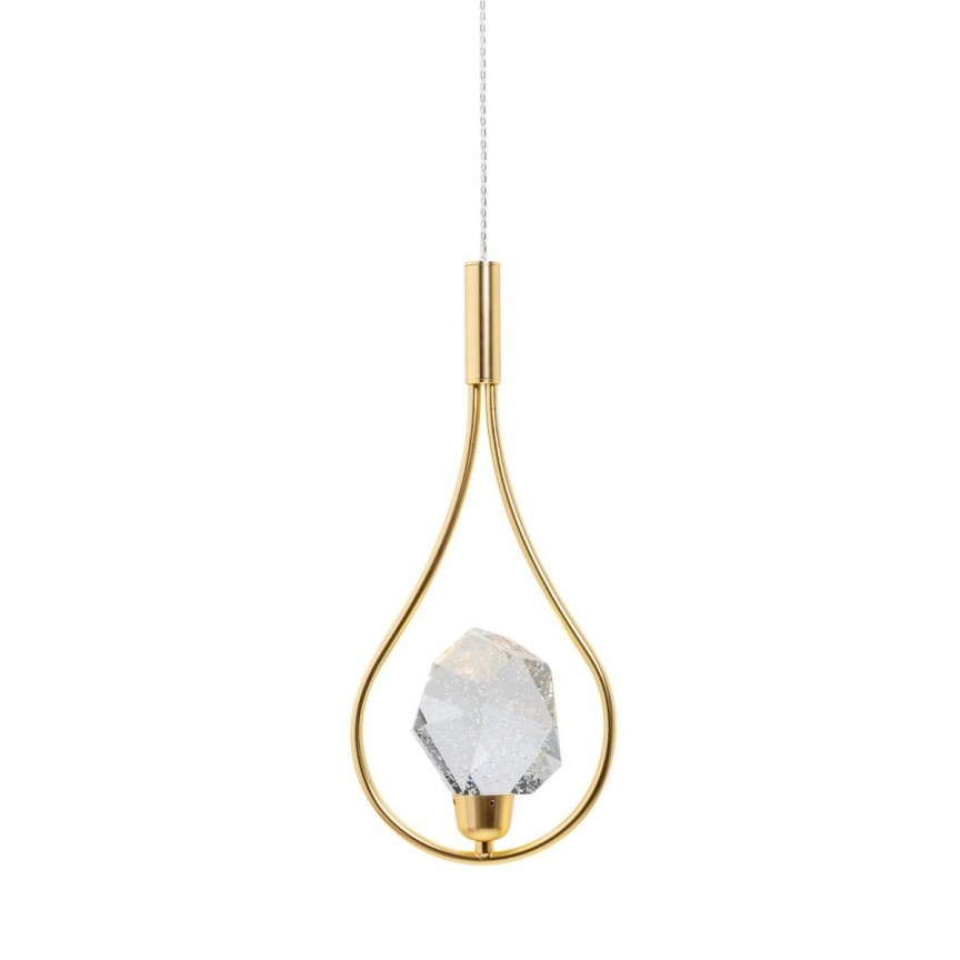 Lustra, Pendul LED design modern ORE auriu