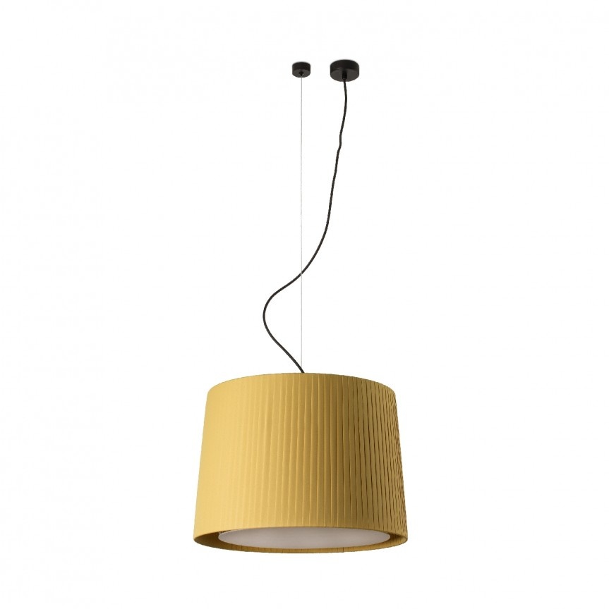 Lustra / Pendul modern design elegant SAMBA 45cm galben 64314-45
