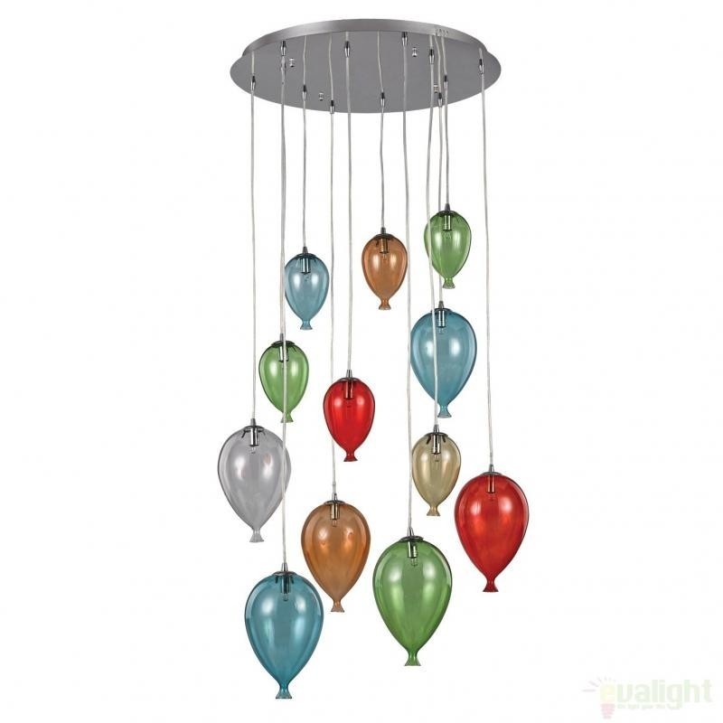 Lustra, Pendul modern diametru 60cm CLOWN SP12 COLOR 100951