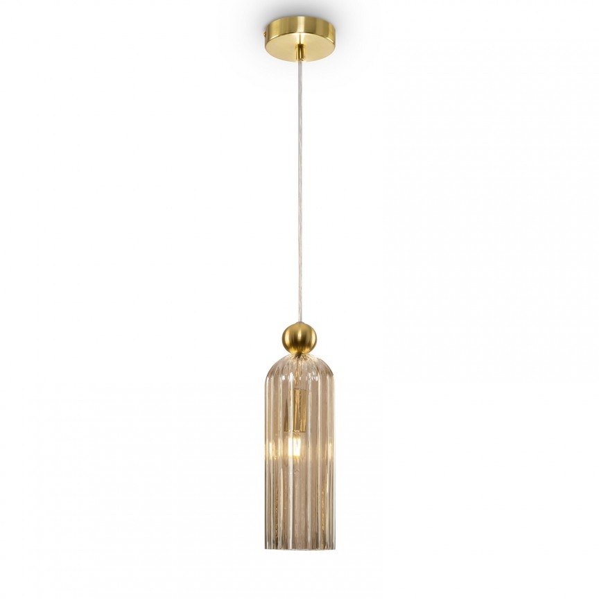 Lustra, Pendul modern in stil retro Antic Cognac