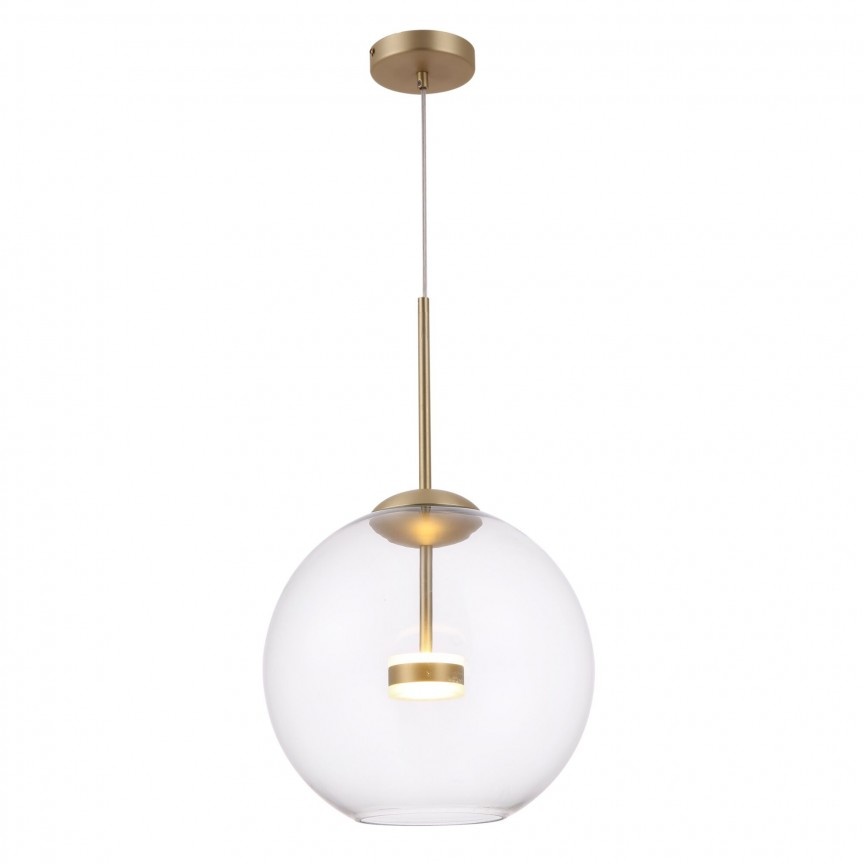 Pendul LED design clasic Cometa auriu mat MYMOD056PL-L12G3K