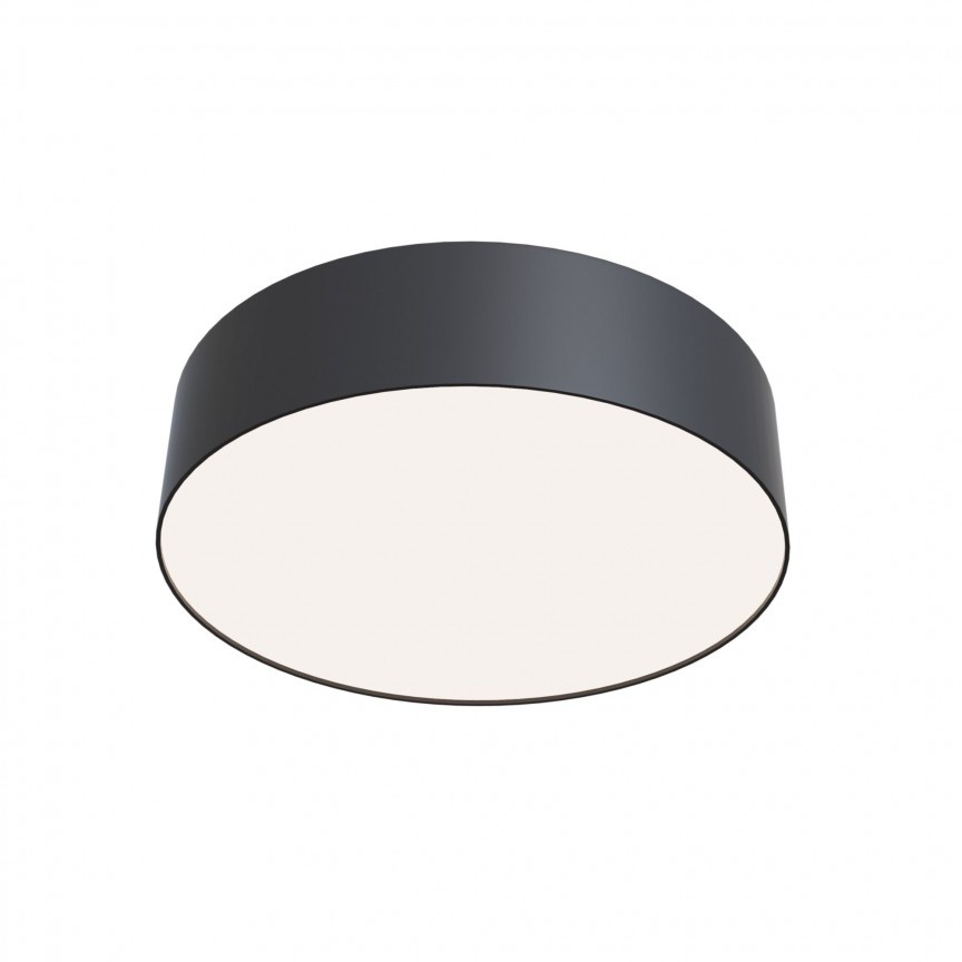 Plafoniera LED design tehnic ZON negru MYC032CL-L32B4K