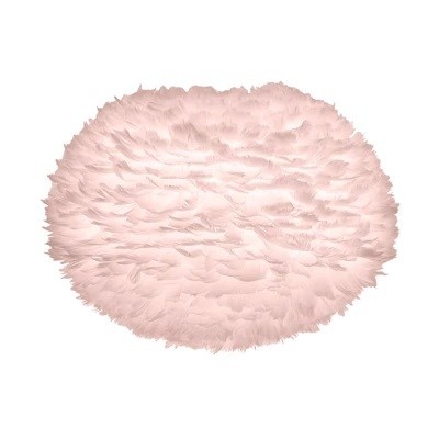 Abajur modern cu pene de gasca EOS roz, 65cm 2299 VTC