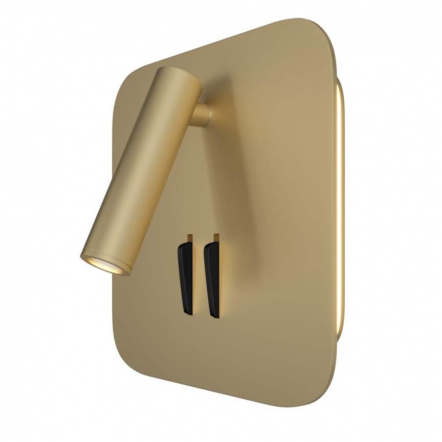 Aplica cu spot LED design modern LOS 176 auriu MYC175-WL-01-6W-MG
