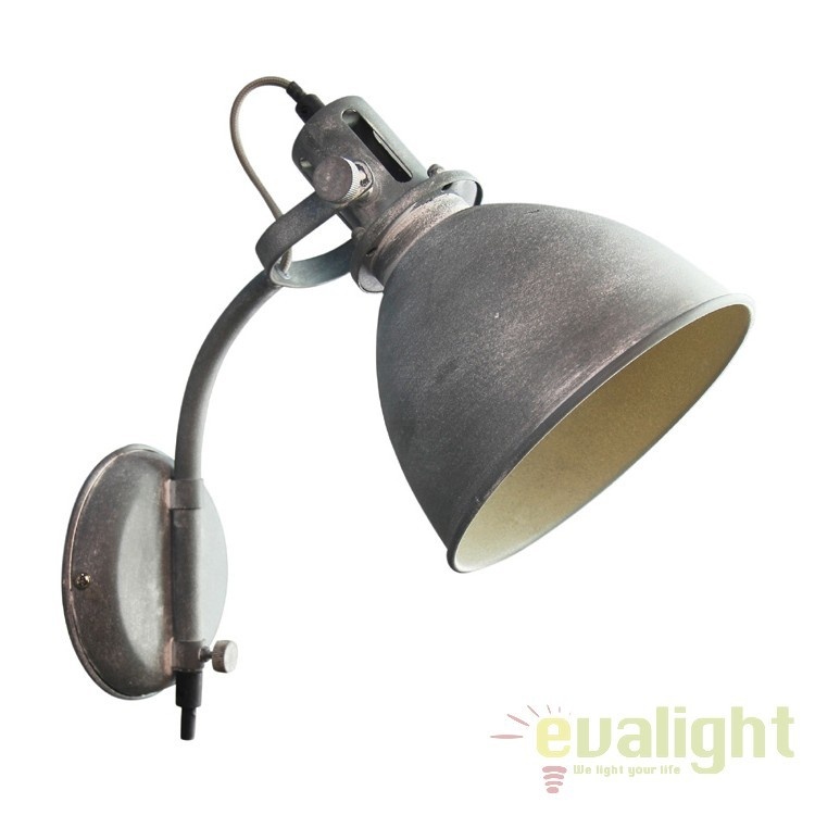 Aplica de perete design Industria Style dimabil Jesper 23710/70 BL