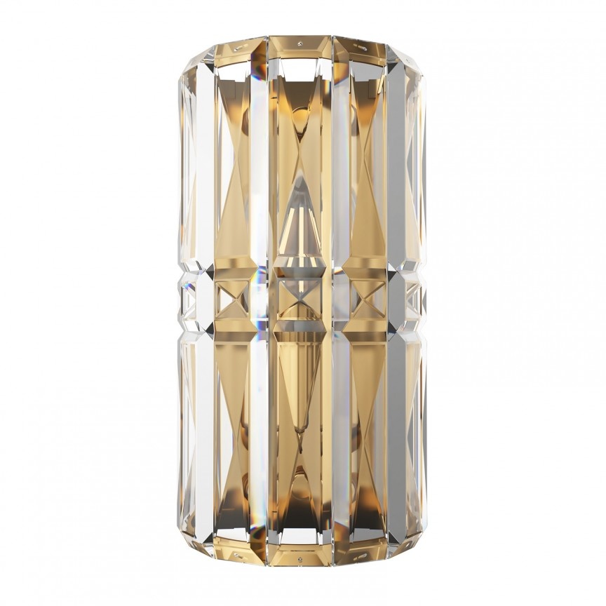 Aplica de perete design neoclasic Facet auriu