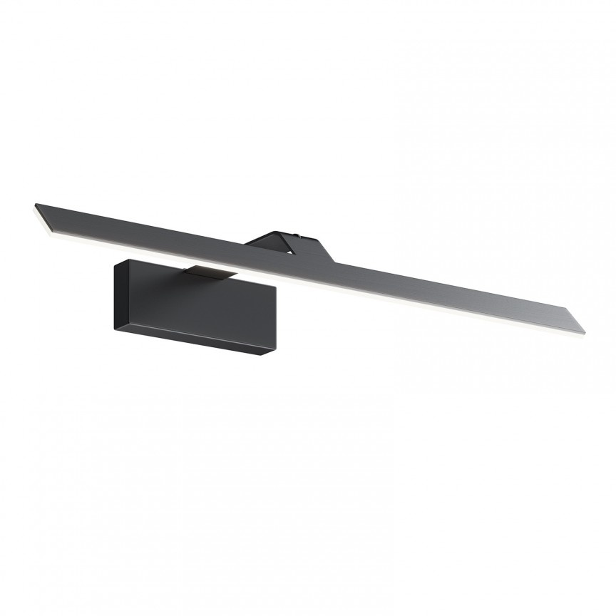Aplica de perete LED pentru oglinda sau tablou Decart negru