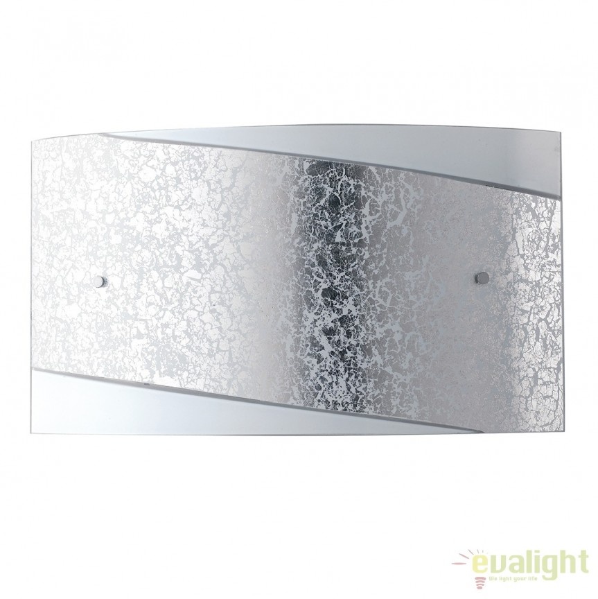 Aplica eleganta design modern Paris argintiu, 45x25cm I-PARIS/4525 SIL FE